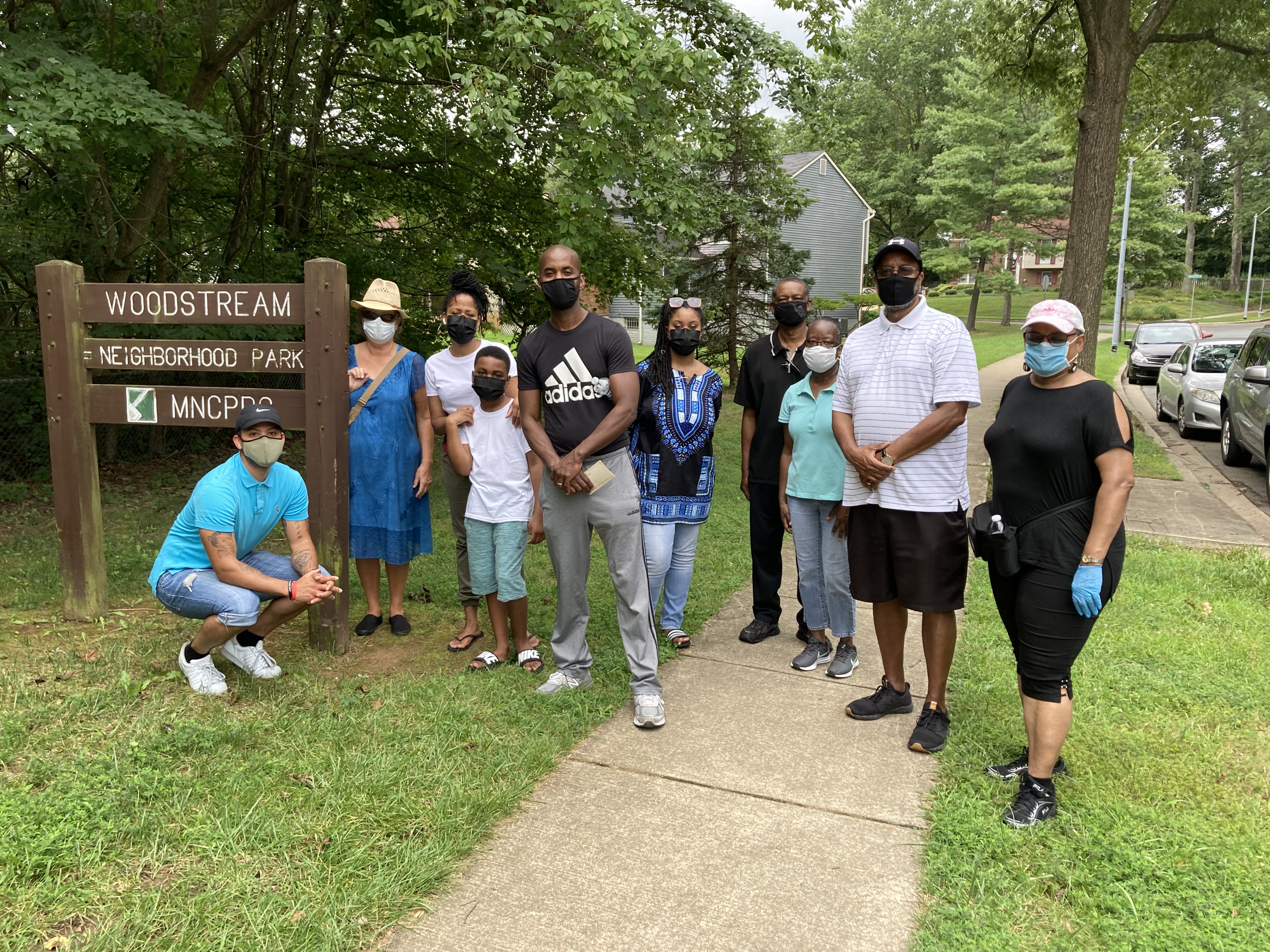 Church members pose after Summer Evangelistic Outreach (SEO) on Aug 8, 2020