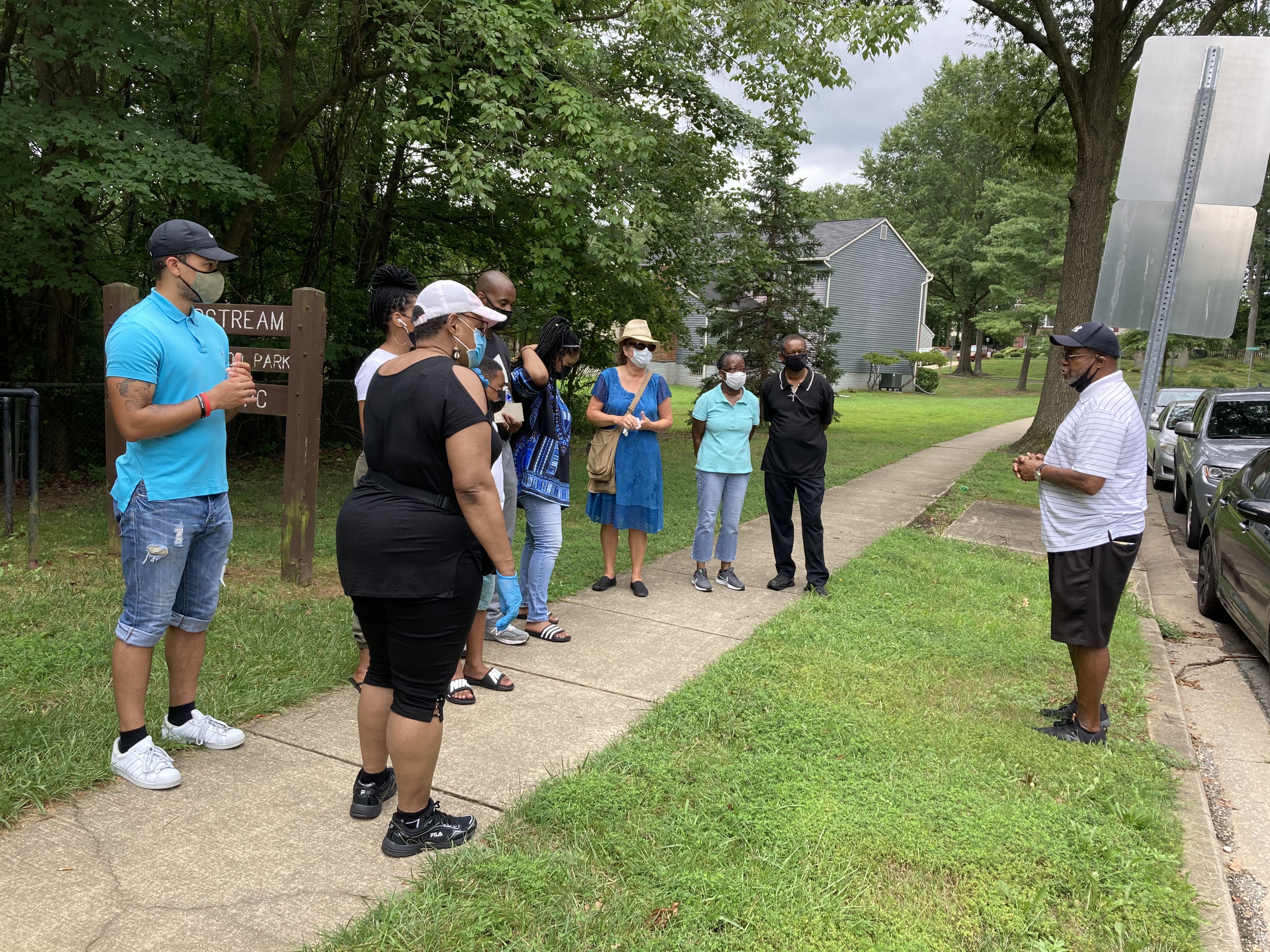 James addresses Summer Evangelistic Outreach (SEO) group on Aug 8, 2020